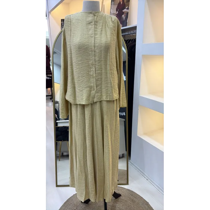 PUANE LOREN ETEKLİ TAKİM 20786 YELLOW