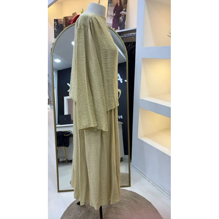 PUANE LOREN ETEKLİ TAKİM 20786 YELLOW