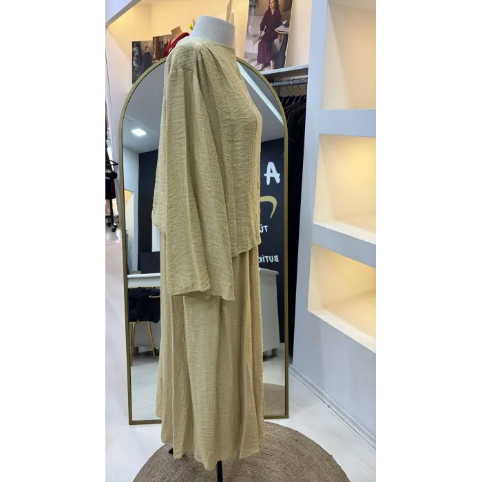 PUANE LOREN ETEKLİ TAKİM 20786 YELLOW