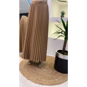 İnvee Pliseli Etek CAMEL 6998