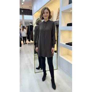 invee Elsa Gömlek kahve 7221