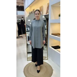 invee Elsa Gömlek GRİ 7221