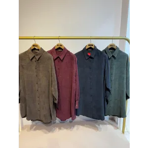 invee Terra Kadın Gömlek 7178 haki