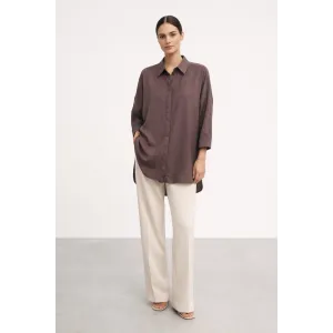 Nuss 3001 Gömlek - KAHVE