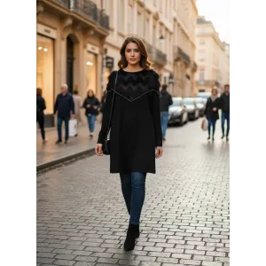 İnvee Tunik 7238 siyah