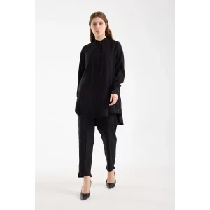 invee Elsa Gömlek siyah 7221