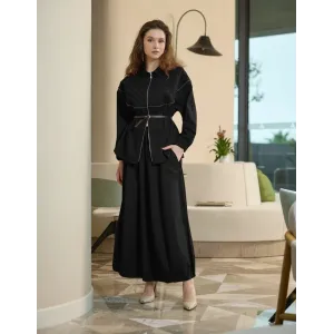 Misswhence Etekli Takım 39307 siyah