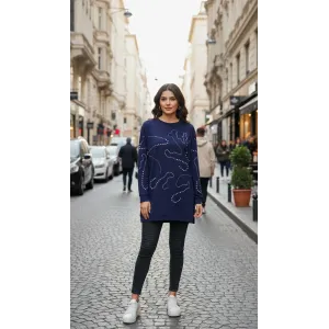 İnvee Tunik 7226 lacivert