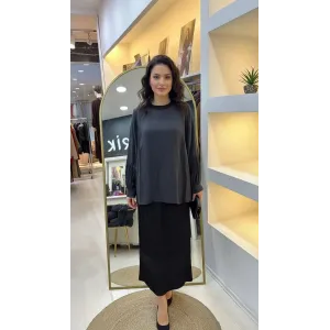 Misswhence İpek Bluz 39023 SİYAH