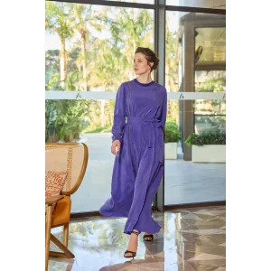 Misswhence Fermuar Detaylı Elbise 39809 saks