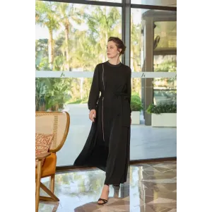 Misswhence Fermuar Detaylı Elbise 39809 siyah