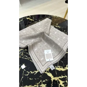 MAISA ZERRE TİVİL İPEK EŞARP VİZON 4005
