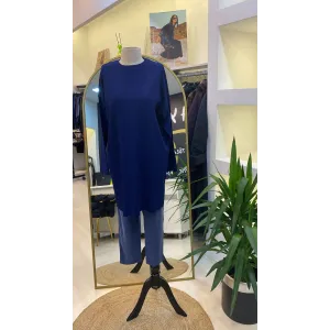 İNNEE TRİKO TUNİK 7014 LACİVERT