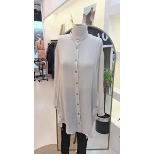 İNVEE HAKİM YAKA CAZ TUNİK 6941 BEJ