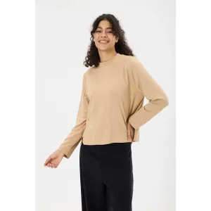 invee Modal Kısa Tunik 7255 camel