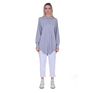 invee Modal Penye Gömlek 6926 GRİ