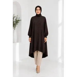 İnvee Oval Kap kahve 6832