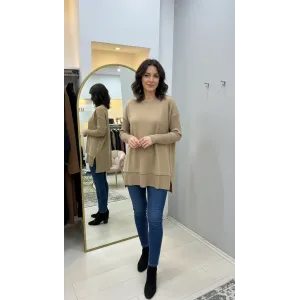 İnvee Sıkma Kol Triko Tunik CEMAL 5879