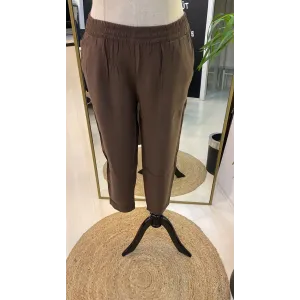 İNVEE inçe kumaş PANTOLON 6960 KAHVEE