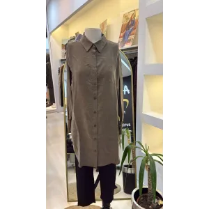 invee Terra Kadın Gömlek 7178 VİZON