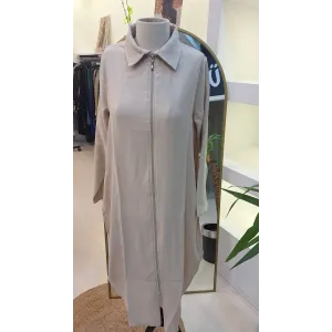 İNVEE YAKA DETAYLİ KAP İNCE KUMAŞ 6961 KREM