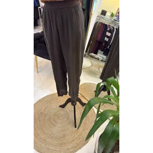 MİSSWHENCE İpek PANTOLON 37108 KAHVE