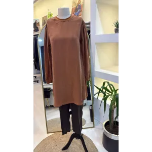 MİSSWHENCE İpek Tunik 37025 oranj