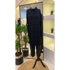 MissWhence Siyah Tunik 222