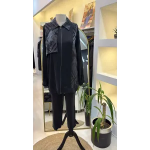 Nuss 1001 Jakar Detay Pantolonlu Takım - ANTRASİT