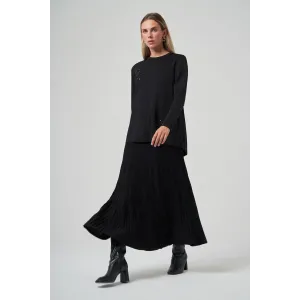 Nuss Boncuk İşlemeli Pilise Etekli Merserize Takım 1352