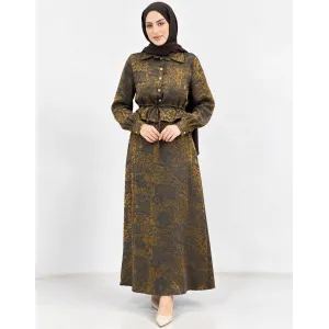 Nuss Elbise Gold 2052