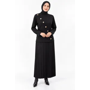 nuss triko tunik siyah 206