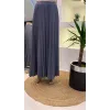 İnvee Pliseli Etek ANTRASİT 6998