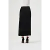 Misswhence Piliseli Yandan Fermuarlı Etek siyah 39921