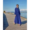 Misswhence Nervür Detaylı Elbise 39833 SİYAH