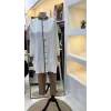 invee Desenli  Gömlek 7182 CAMEL