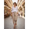 SENTEZ TİTAN PAÇA PİLE DÜĞMELİ RAHAT PANTOLON 5643 TAŞ
