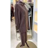 Nuss 1064 PANTOLONLU Takım - KAHVE