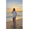 QMASH KISA KOLLU TİŞÖRT 4317 BEJ