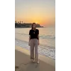 QMASH KISA KOLLU TİŞÖRT 4316 SİYAH
