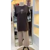 QMASH KISA KOLLU TİŞÖRT 4317 KAHVE