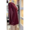 QMASH PENYE TUNİK BORDO 6193
