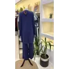 İNVEE FERMUAR DETAYLİ PANTOLONLU TAKİM 7111 indigo