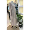 İNVEE ELBİSE BEJ 7026