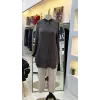invee modal kumaş tunik 7254 kahve