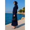 İnvee Pliseli Etek LACİVERT 6998