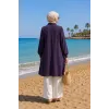 MİSSWHENCE Çıtçıt Kapamalı Gömlek 39303 MOR