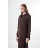 Misswhence etekli triko Tunik Takım 38018 kahve