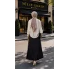 Misswhence Piliseli Yandan Fermuarlı Etek AÇİK KAHVE 39921