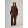 Nuss 1064 PANTOLONLU Takım - KAHVE